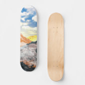 Bergen (fotomontage) 1 persoonlijk skateboard (Voorkant)