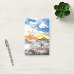 Bergen (fotomontage) 1 post-it® notes