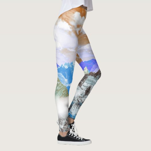 Bergen (fotomontage) 2 leggings (Rechts)