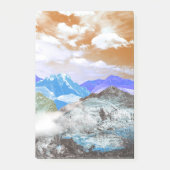 Bergen (fotomontage) 2 post-it® notes (Voorkant)