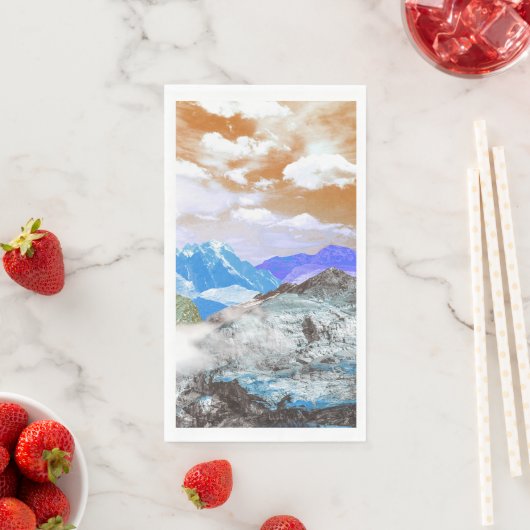 Bergen (fotomontage) 2 servet (Insitu)