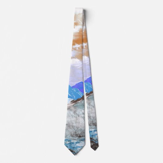 Bergen (fotomontage) 2 stropdas (Voorkant)