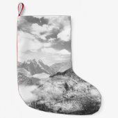 Bergen (fotomontage) 3 kleine kerstsok (Voorkant)