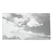 Bergen (fotomontage) 3 kussensloop (Achterkant)