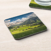 Bergen | Funes Valley, Dolomites, Italië Bier Onderzetter (Linkerzijde)