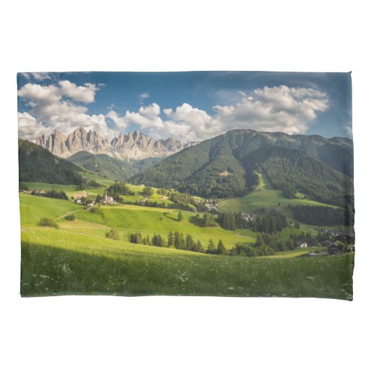 Bergen | Funes Valley, Dolomites, Italië Kussensloop (Voorkant)