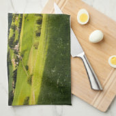 Bergen | Funes Valley, Dolomites, Italië Theedoek (Quarter Fold)