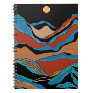 Bergen Geometrisch Notitieboek