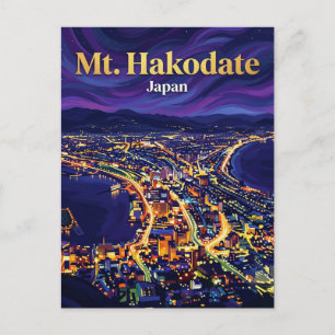 Bergen Hakodate Japan Briefkaart