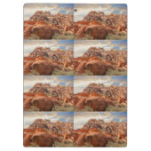 Bergen HDR foto Klembord (Achterkant)