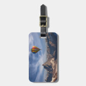 Bergen | Heet Air Ballon Matterhorn Swiss Alps Bagagelabel (Voorkant verticaal)