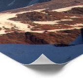 Bergen | Heet Air Ballon Matterhorn Swiss Alps Poster (Hoek)