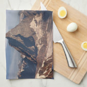 Bergen | Heet Air Ballon Matterhorn Swiss Alps Theedoek (Quarter Fold)