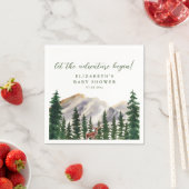 Bergen Herten Bos Baby shower Servet (Insitu)