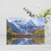 Bergen | Himalaya-gebergte, China Bedankkaart (Staand voorkant)