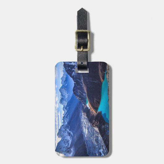 Bergen | Himalaya, Peru Bagagelabel (Voorkant verticaal)