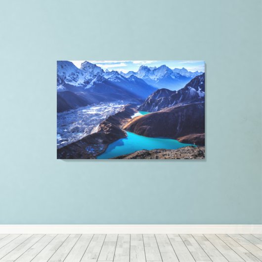 Bergen | Himalaya, Peru Canvas Afdruk (Insitu (Houten vloer))