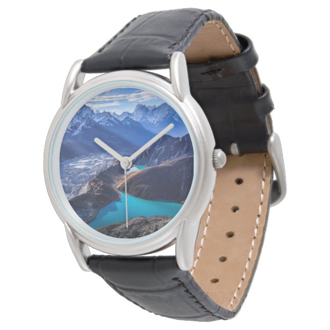 Bergen | Himalaya, Peru Horloge (Gekanteld)