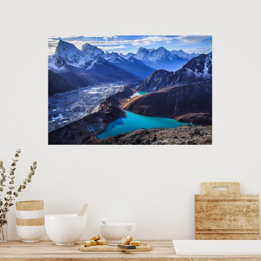 Bergen | Himalaya, Peru Poster (Keuken)