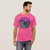bergen) honkbal Sleeve T-shirt (Voorkant volledig)