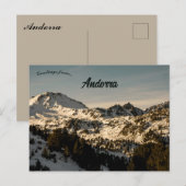 Bergen in Andorra Briefkaart (Voorkant / Achterkant)