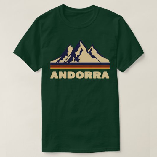 bergen in Andorra T-shirt (Design voorkant)