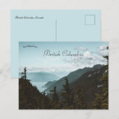 Bergen in Brits-Columbia Canada Briefkaart (Voorkant / Achterkant)