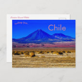 Bergen in de Chileense regio Socaire Briefkaart (Voorkant / Achterkant)