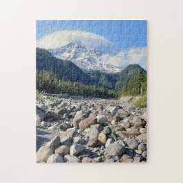 Bergen in de luchtpuzzel, 28 x 35 cm, 252 stukjes legpuzzel