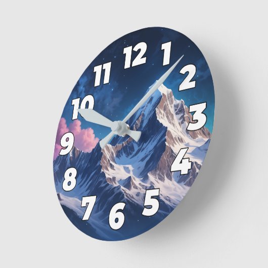 Bergen in de nacht ronde klok (Hoek)