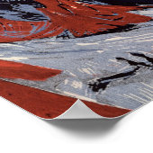 Bergen in de winter 1919 poster (Hoek)