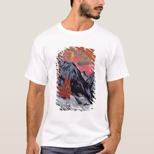 Bergen in de winter 1919 t-shirt (Voorkant)