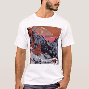 Bergen in de winter 1919 t-shirt