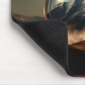 Bergen in een Bubble Wereldbol Muismat (Hoek)