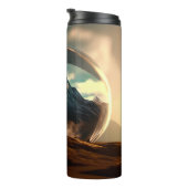 Bergen in een Bubble Wereldbol Thermosbeker (Geroteerd rechts)