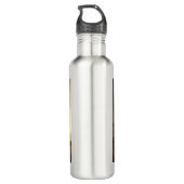 Bergen in een Bubble Wereldbol Waterfles (Achterkant)