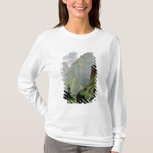 Bergen in Europa, 1876 T-shirt (Voorkant)