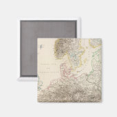 Bergen in Europa Magneet (Voorkant / Achterkant)