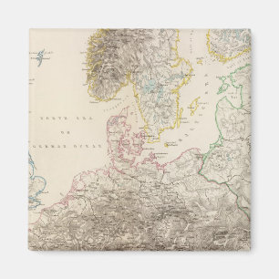 Bergen in Europa Magneet