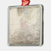 Bergen in Europa Metalen Ornament (Links)