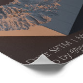 Bergen in het noordoosten van Georgië Poster (Hoek)