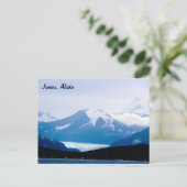 Bergen in Juneau Alaska Briefkaart (Staand voorkant)