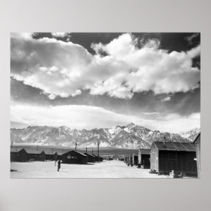 Bergen in Manzanar: 1943 Poster