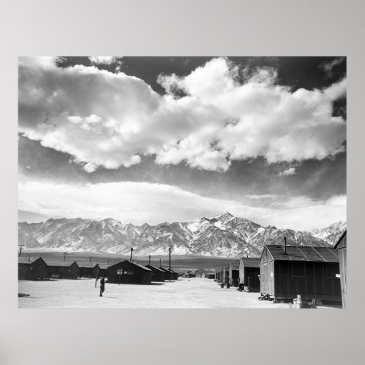 Bergen in Manzanar: 1943 Poster (Voorkant)