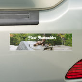Bergen in New Hampshire Bumpersticker (Op auto)