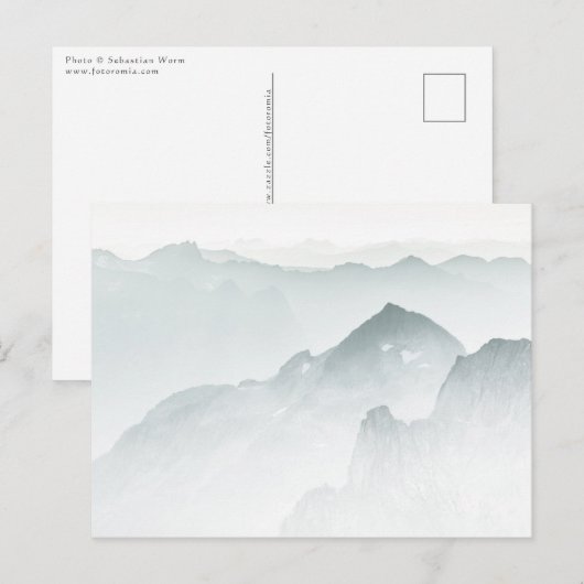 Bergen in Noorwegen Briefkaart (Voorkant / Achterkant)