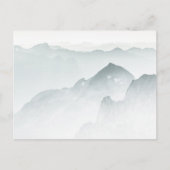 Bergen in Noorwegen Briefkaart (Voorkant)