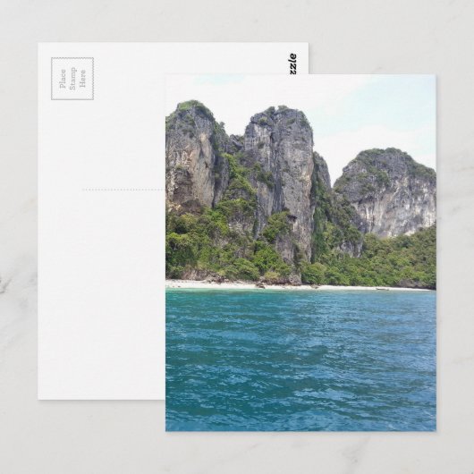 Bergen in Phuket Briefkaart (Voorkant / Achterkant)