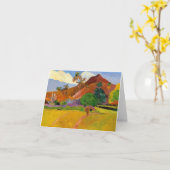"Bergen in Tahiti" - de Kaart van Paul Gauguin (Gele Bloem)