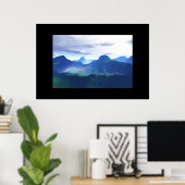 Bergen in vrede poster (Thuiskantoor)